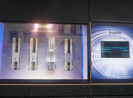 La Prairie – Vitrine Galeries Lafayette Haussmann